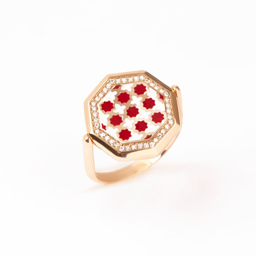 BAGUE ZELLIGE REVERSIBLE