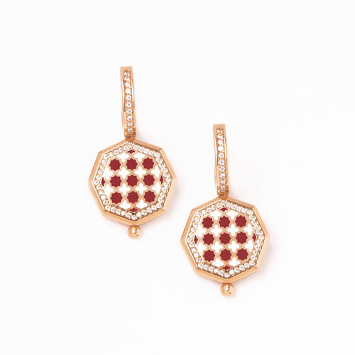 Boucles d’oreilles ZELLIGE REVERSIBLE