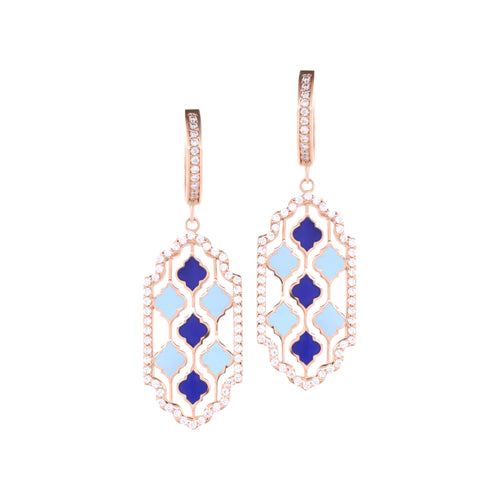 BOUCLES D'OREILLES AL HAMRA ROYAL